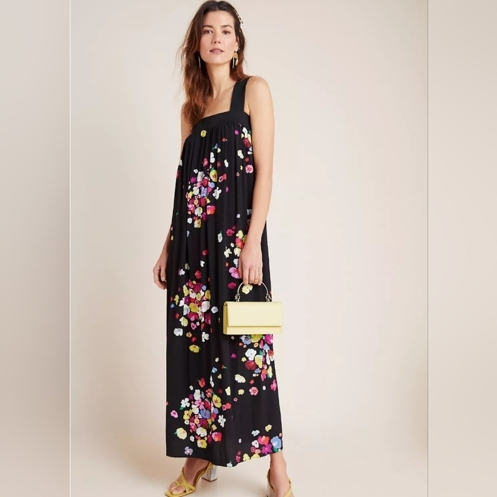Anthropologie x Delpozo Floral Maxi Dress NWTs